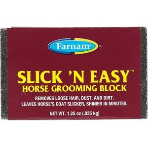 Slick n easy horse grooming block